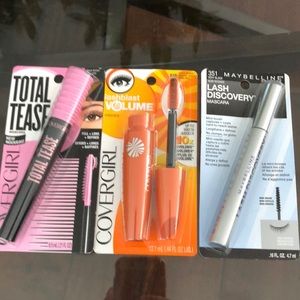 Mascara Bundle COVERGIRL & MAYBELLINE Full Size